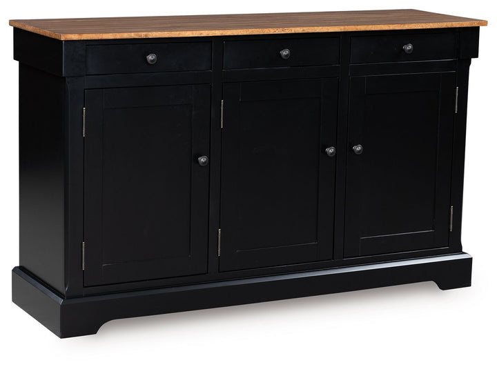 Wildenauer - Brown / Black - Dining Room Buffet