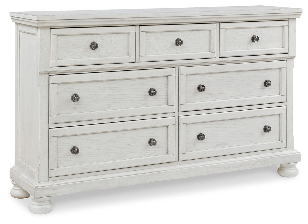 Robbinsdale - Dresser, Mirror - Antique White