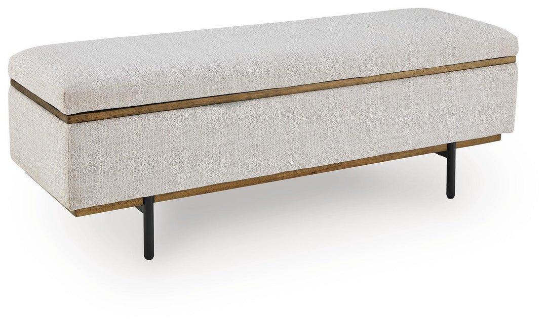 Dettaford Next-Gen Nuvella - Storage Bench - Stone