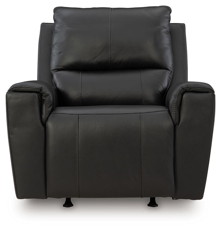 Glossmore - Black - Rocker Recliner