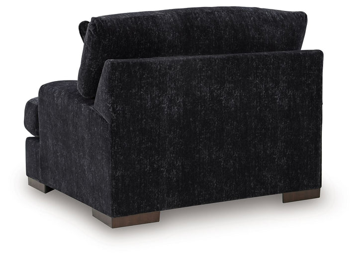 Whitmore Manor - Chair And A Half - Black Pearl