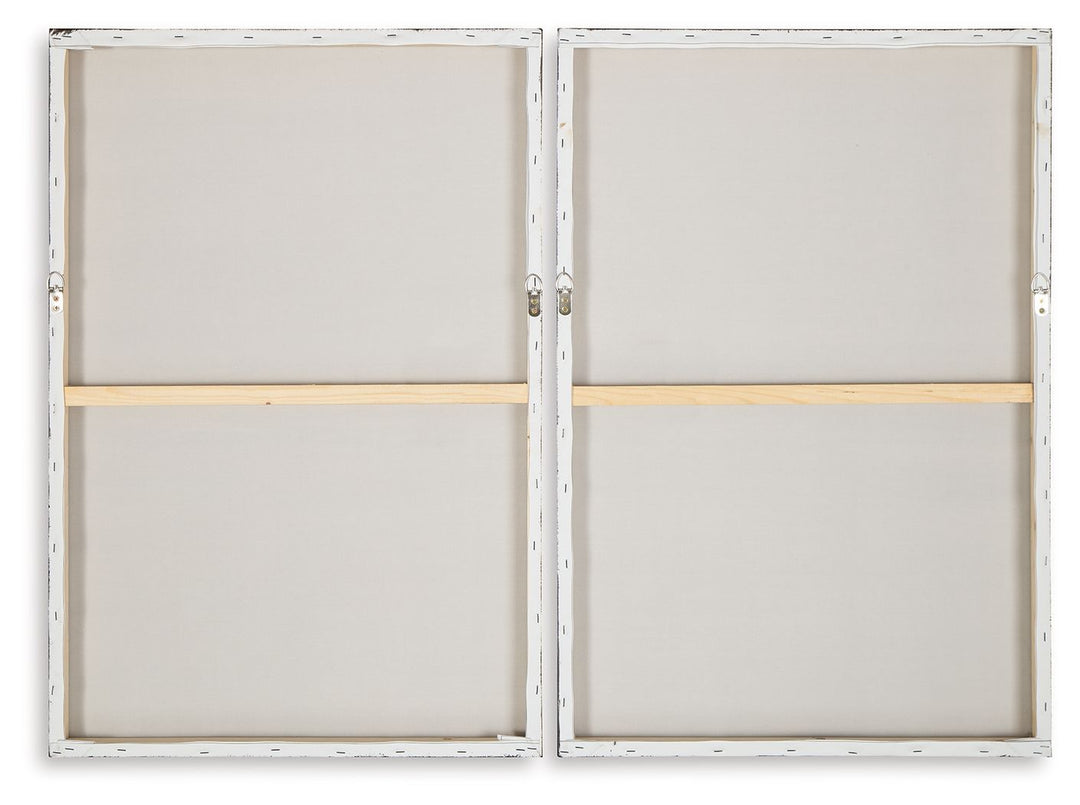 Brockdunn - Wall Art Set (Set of 2) - Tan / Brown