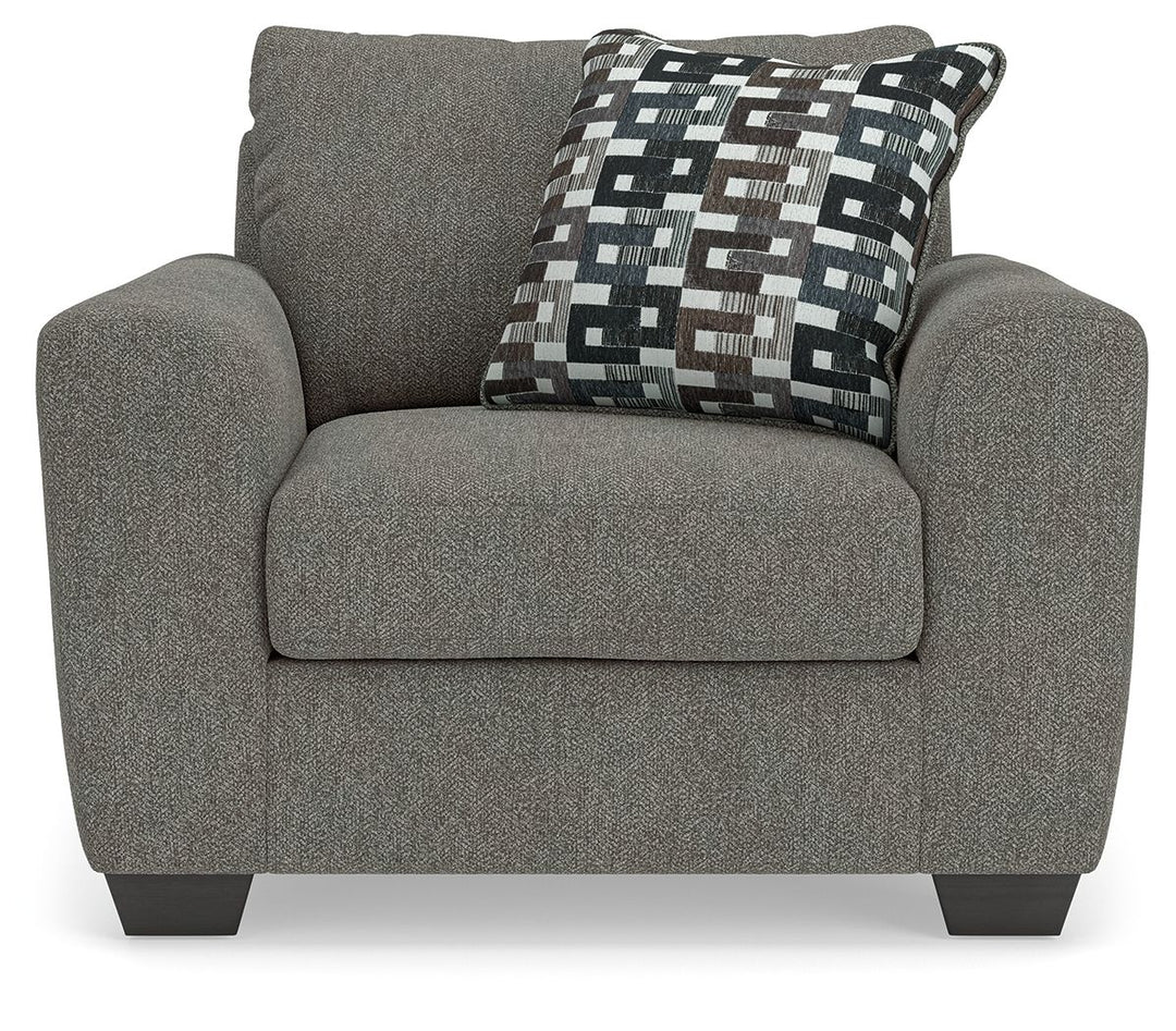 Triston-Peaks - Chair And A Half - Suede