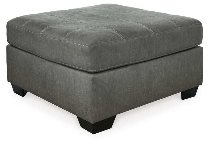 Pitkin - Oversized Accent Ottoman - Slate