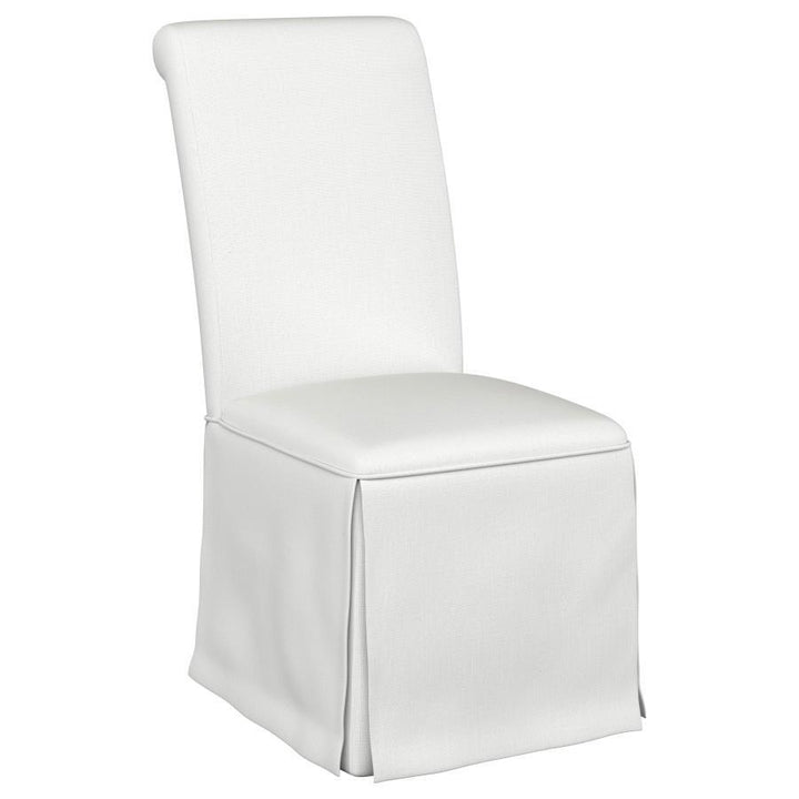 Shawna - Upholstered Skirted Dining Chair (Set of 2)