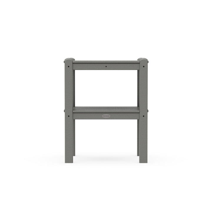 Two Shelf Side Table