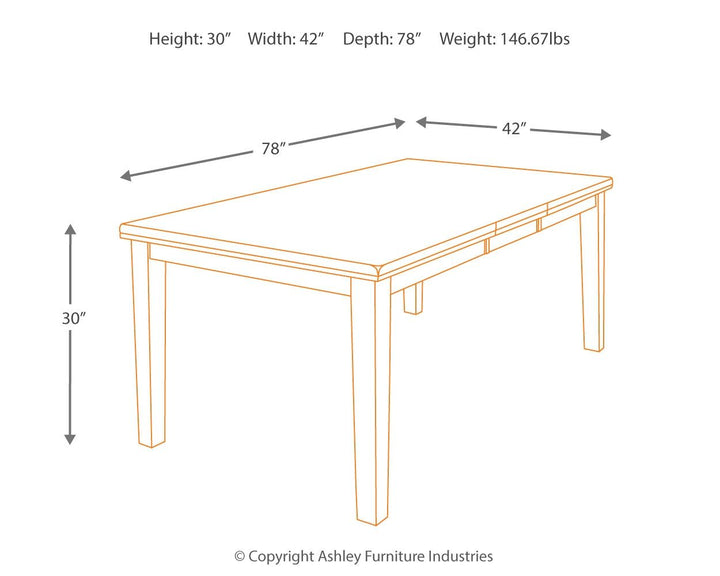Ralene - Dining Room Table