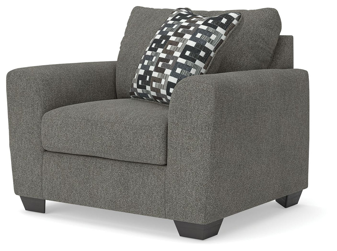 Triston-Peaks - Chair And A Half - Suede