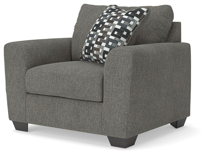 Triston-Peaks - Chair And A Half - Suede