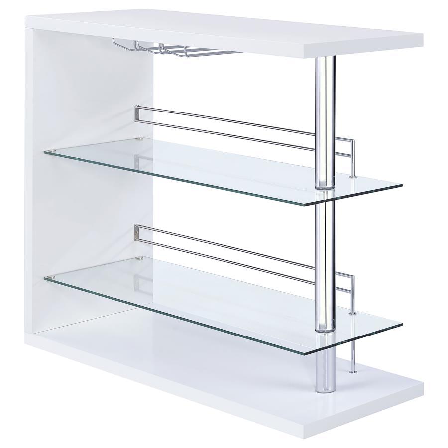 Prescott Rectangular 2-Shelf Bar Unit - Thumbnail 5