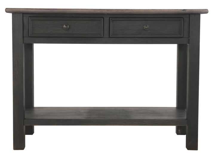Tyler Creek - Grayish Brown / Black - Sofa Table