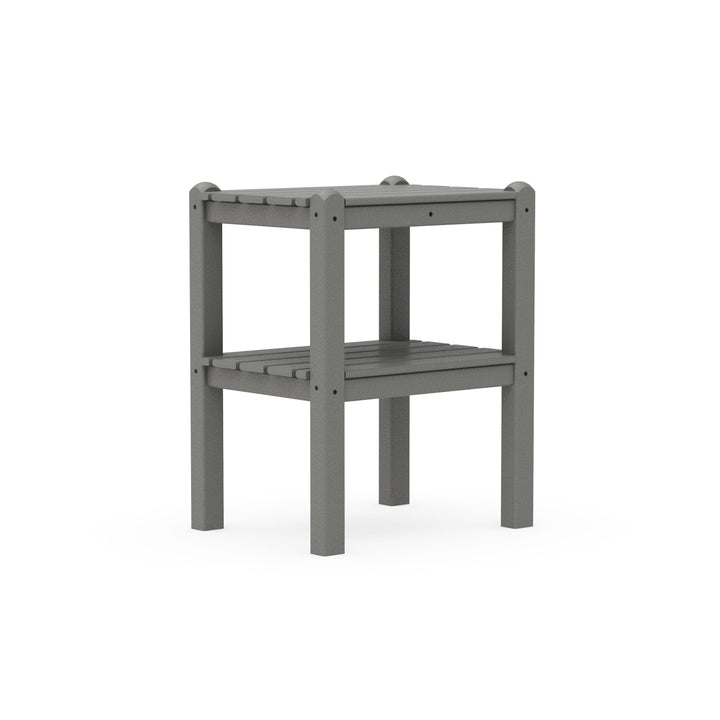 Two Shelf Side Table