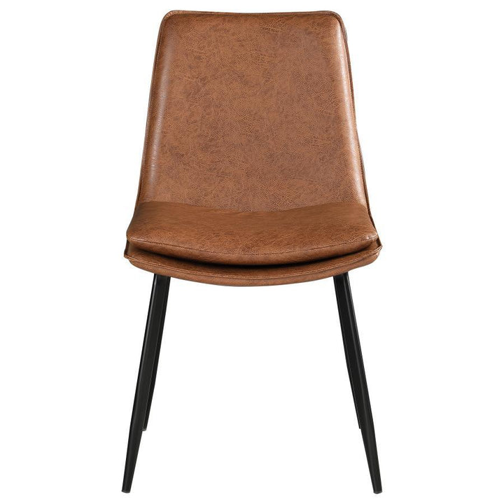 Ortega - Upholstered Dining Side Chair (Set of 2) - Coffee