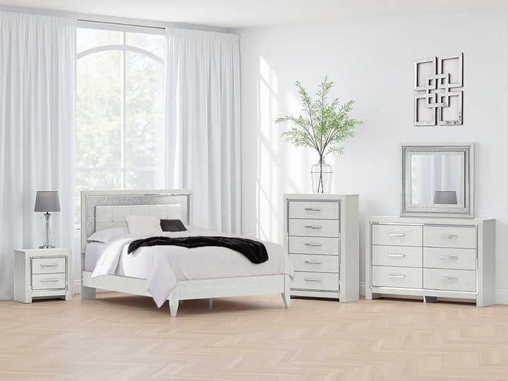 Zyniden - Upholstered Panel Bed