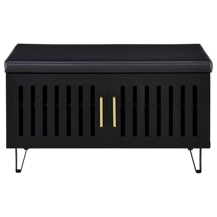 Brixton - 2-Door Padded Entryway Shoe Storage Bench