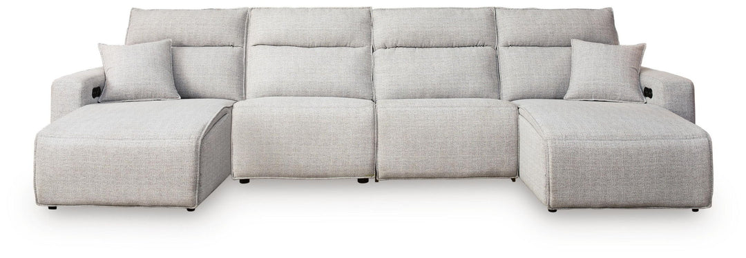 Modmax II - Reclining Sectional - Stone