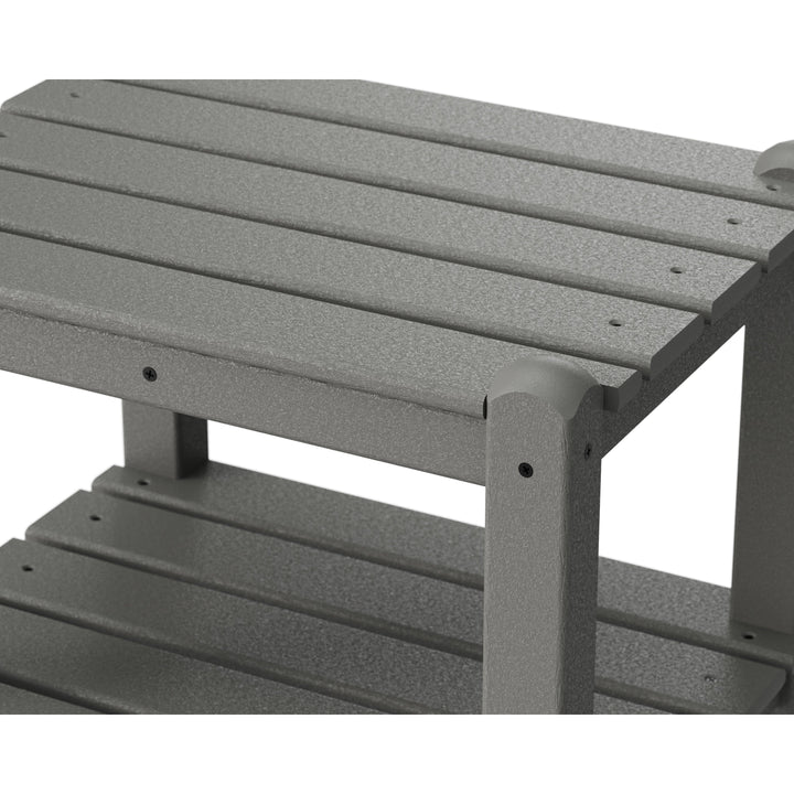 Two Shelf Side Table