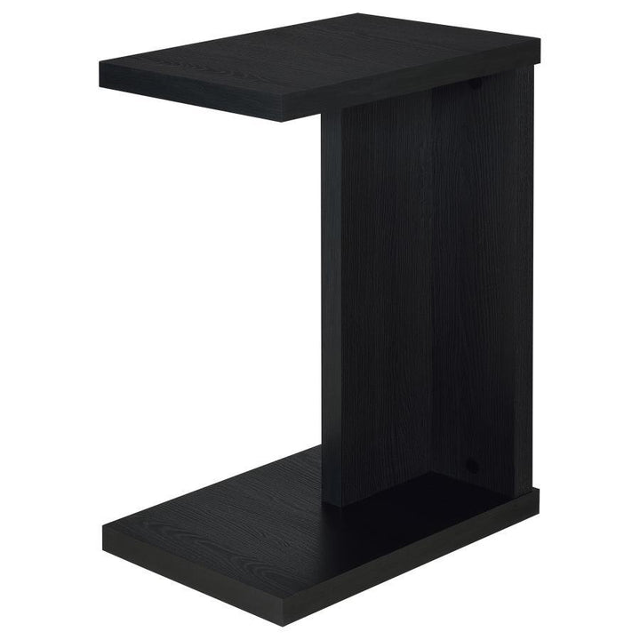 Clower - Engineered Wood C-Shaped Sofa Side Table
