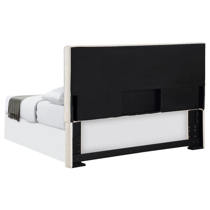 Kosmo - Upholstered Queen / Full Panel Headboard - Sand