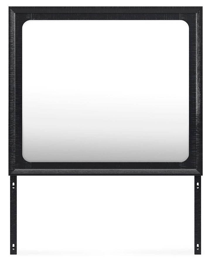 Londer - Black - Bedroom Mirror