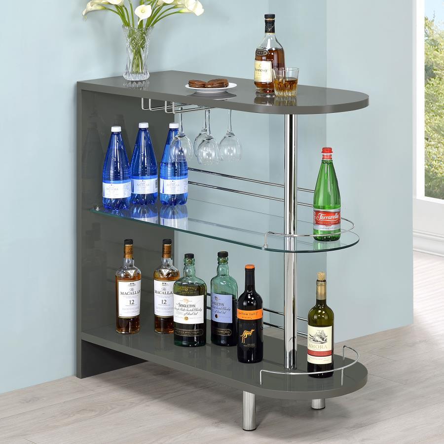 Adolfo - 2-Tier Home Bar Table - Thumbnail 3