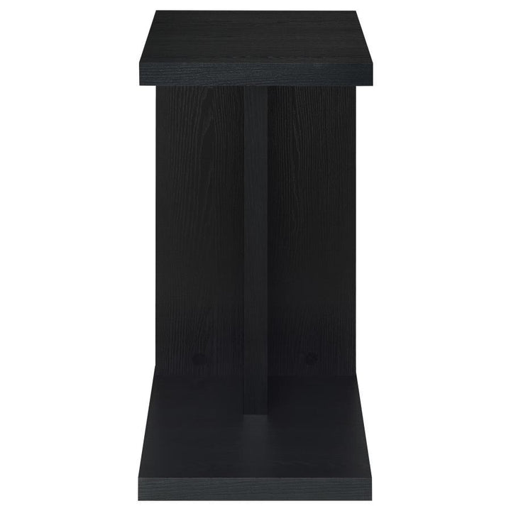 Clower - Engineered Wood C-Shaped Sofa Side Table