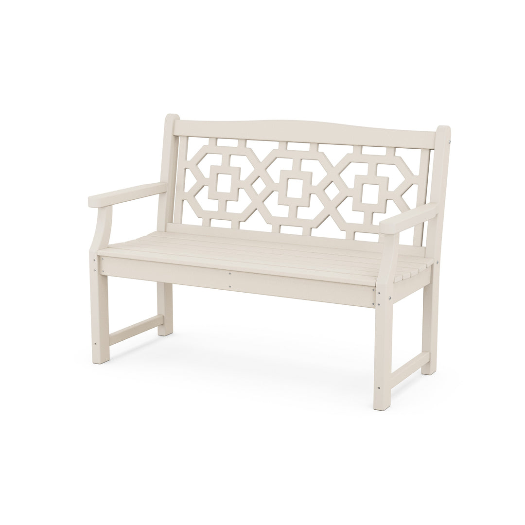 Chinoiserie 48" Garden Bench