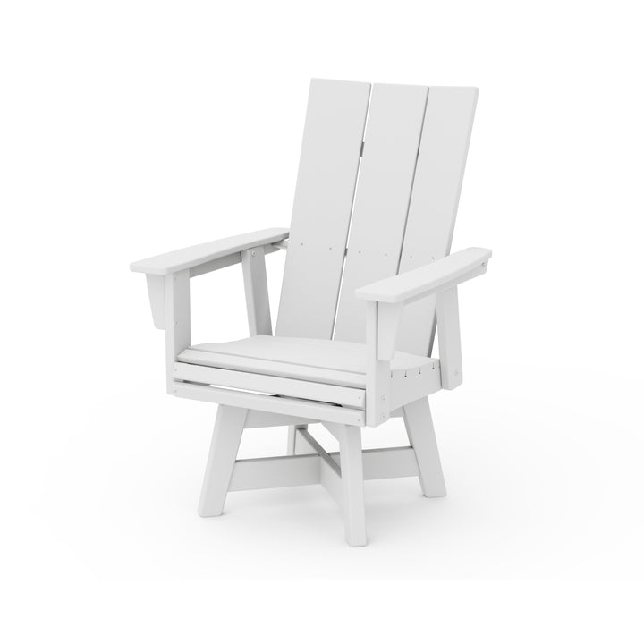 Modern Curveback Adirondack Swivel Dining Chair
