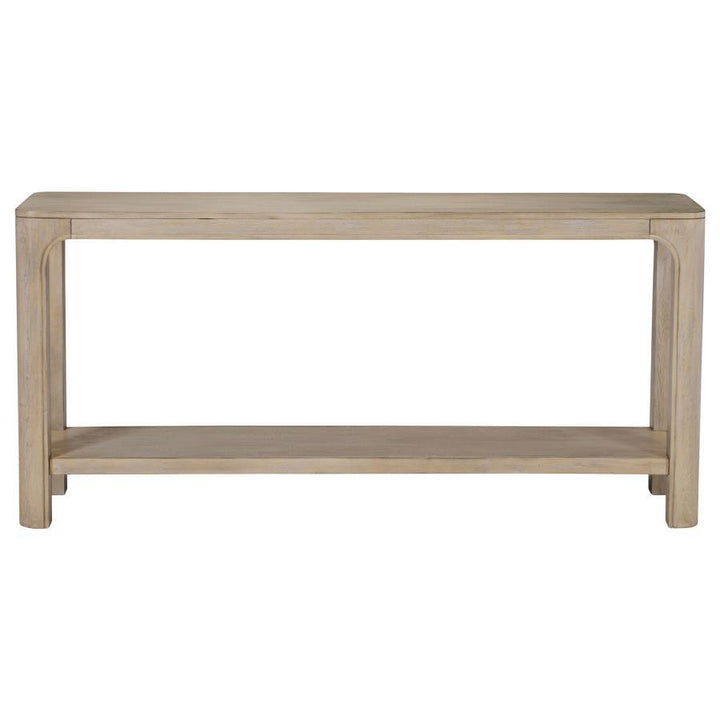 Solano - 64" Entryway Console Sofa Table - Weathered Mango