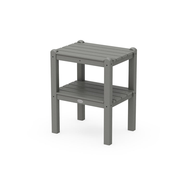 Two Shelf Side Table