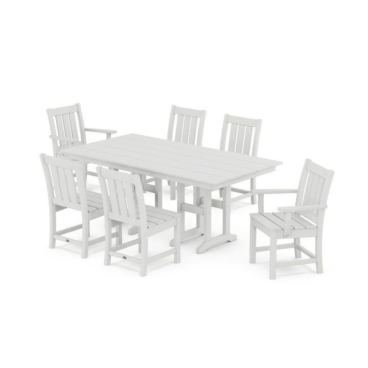 Oxford 7-Piece Farmhouse Dining Set