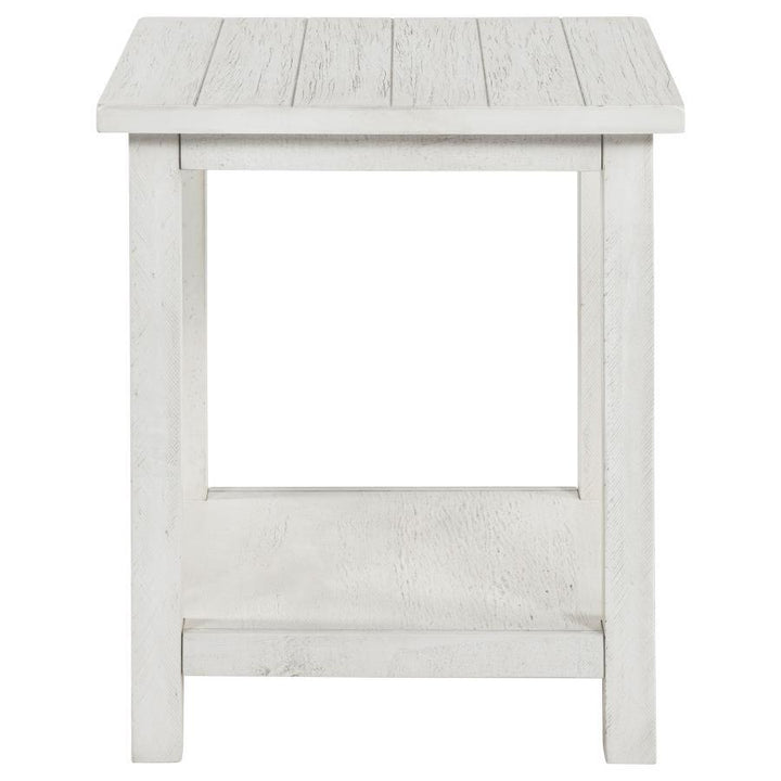 Payne - Wood End Table with Shelf