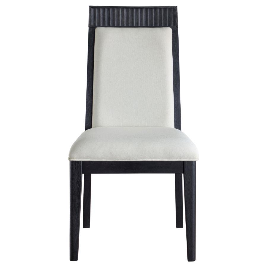 Brookmead - Dining Side Chair (Set of 2) - Ivory / Black