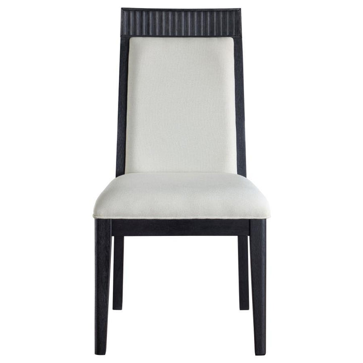 Brookmead - Dining Side Chair (Set of 2) - Ivory / Black