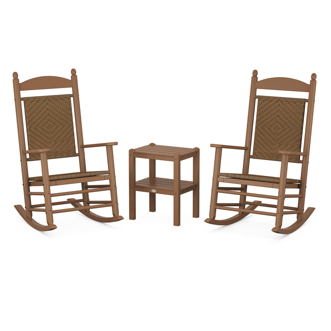 Jefferson 3-Piece Woven Rocker Set