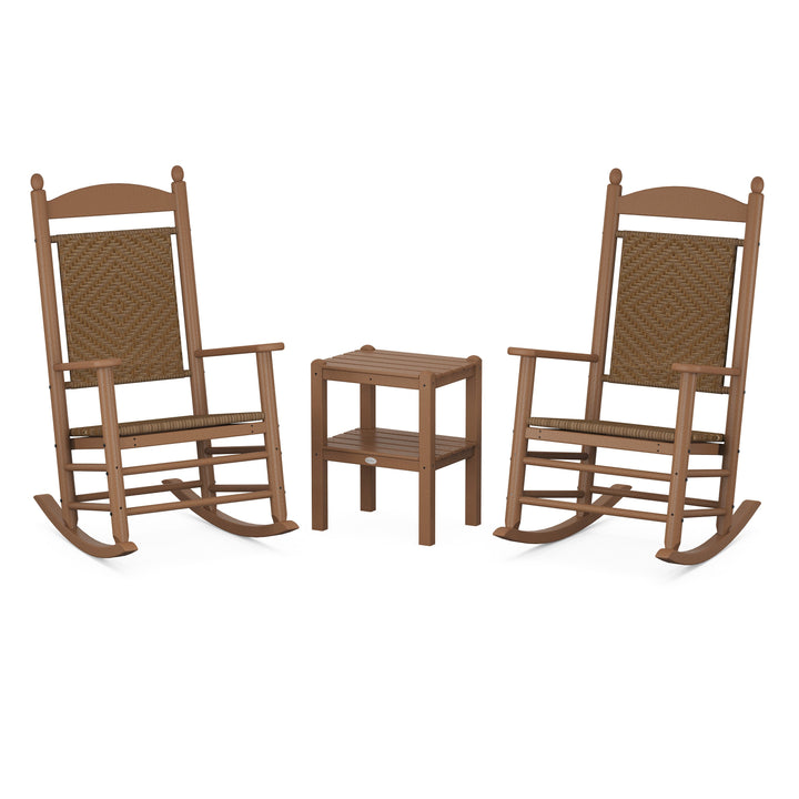 Jefferson 3-Piece Woven Rocker Set