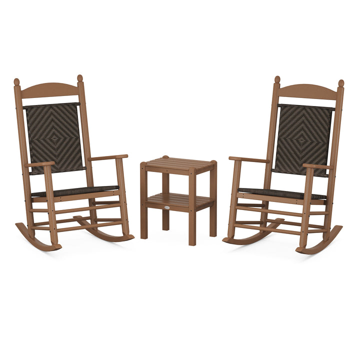Jefferson 3-Piece Woven Rocker Set