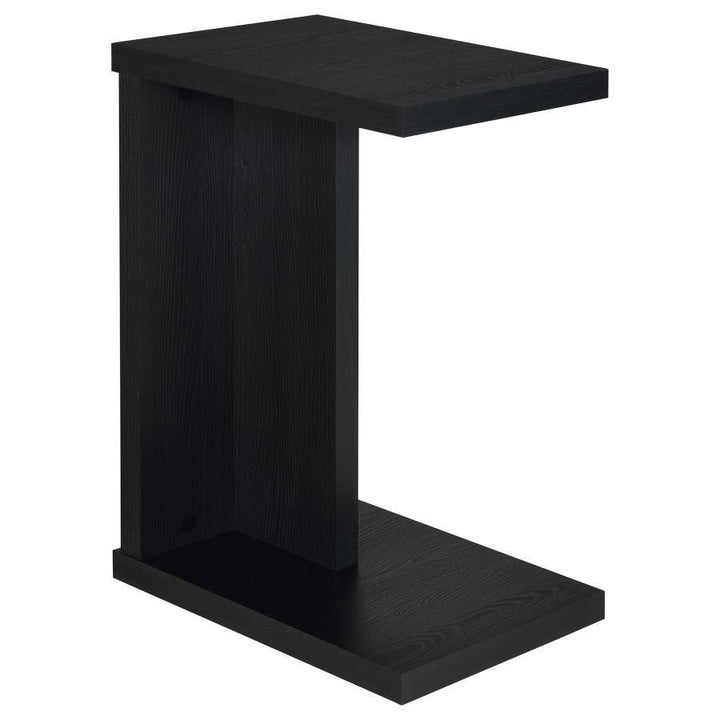 Clower - Engineered Wood C-Shaped Sofa Side Table