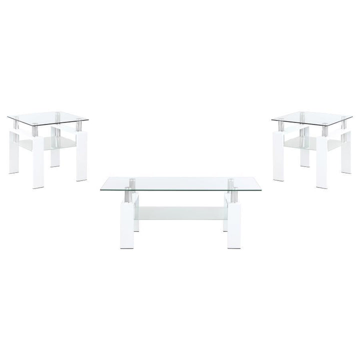 Dyer - Rectangular Coffee Table Set