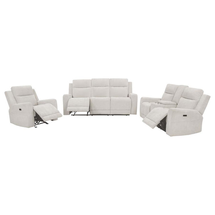 Kennett - Chenille Power Reclining Sofa Set