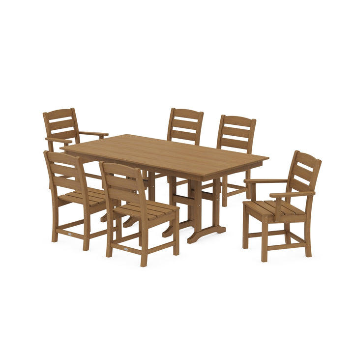 Lakeside 7-Piece Farmhouse Dining Set