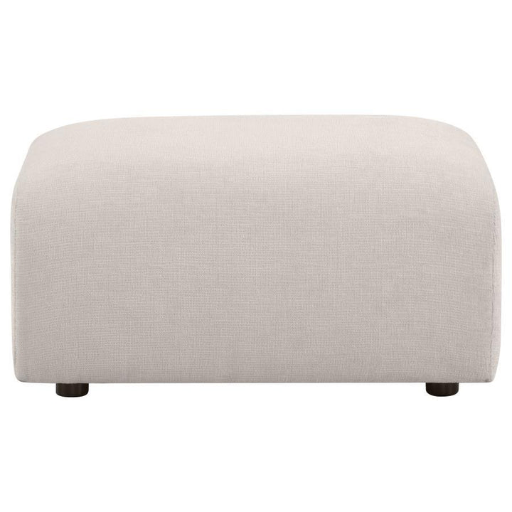 Burnett - Chenille Upholstered Ottoman