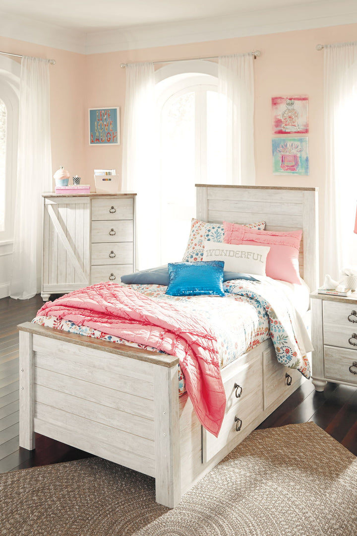 Willowton - Panel Bed