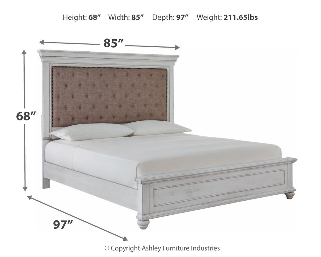 Kanwyn - Upholstered Panel Bed