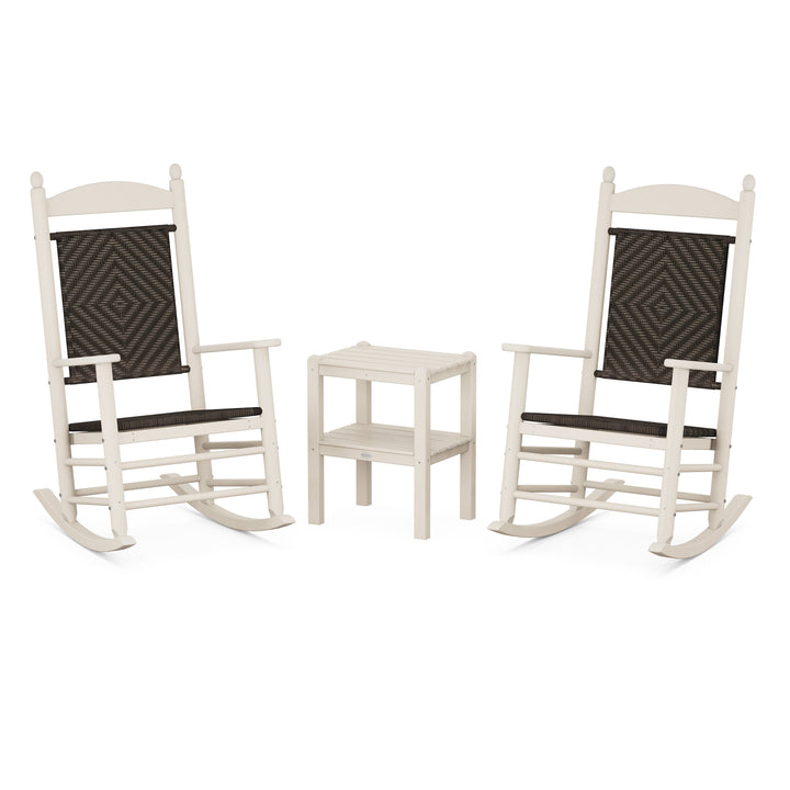 Jefferson 3-Piece Woven Rocker Set