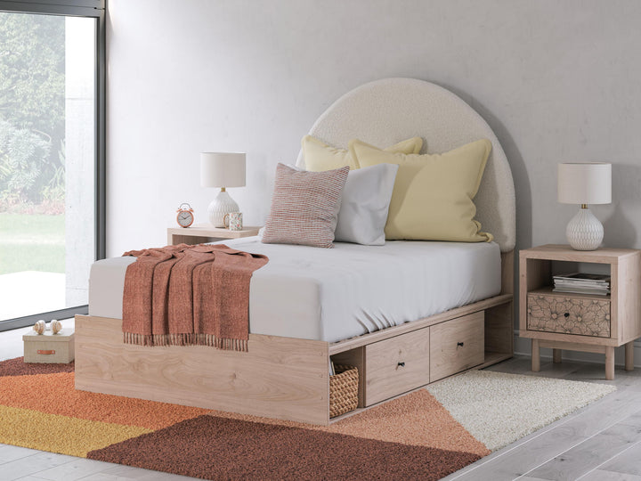 Arloster - Upholstered Panel Bed