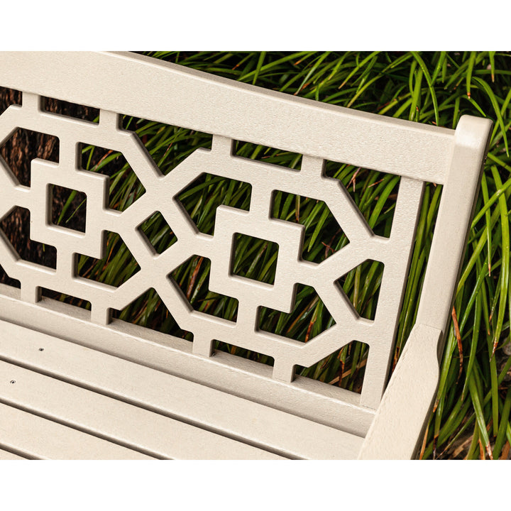 Chinoiserie 48" Garden Bench