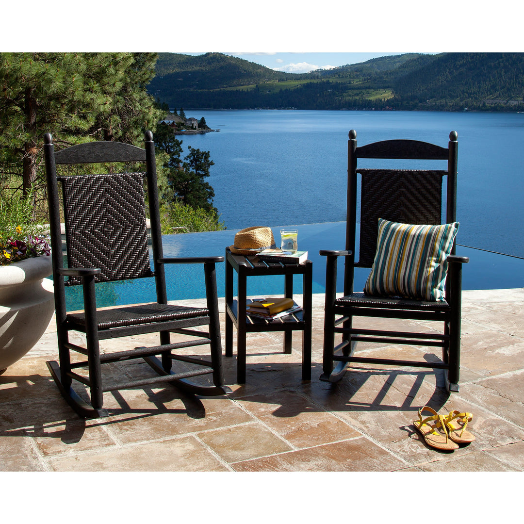 Jefferson 3-Piece Woven Rocker Set