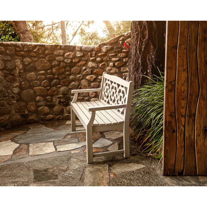 Chinoiserie 48" Garden Bench