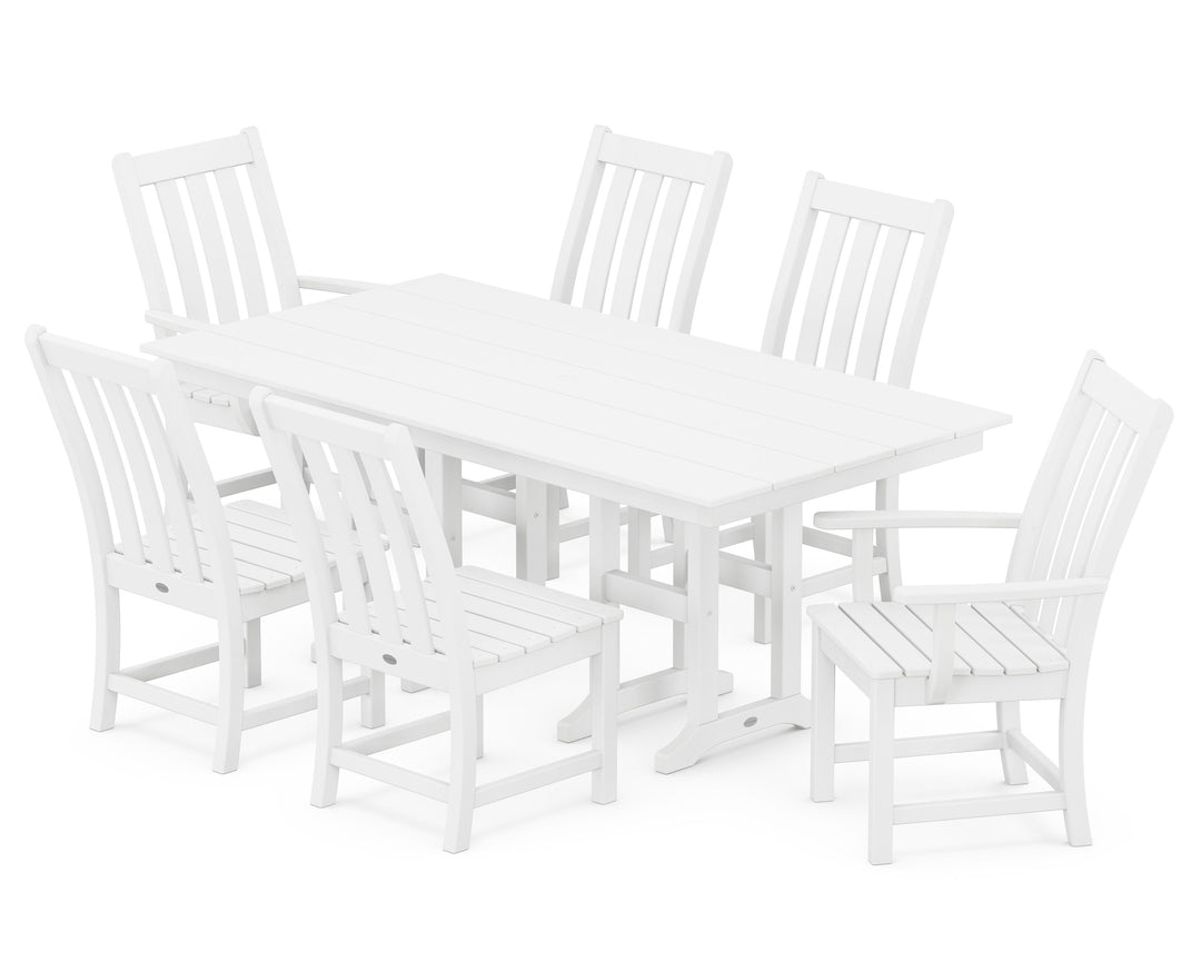 Vineyard 7-Piece Farmhouse Dining Set
